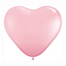 Balón latexový srdce Ružové Q 11´´ HRT Pink