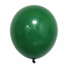 Balón Tmavo zelený P011 10 - 26 cm