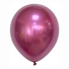 Balón ružový chromový
