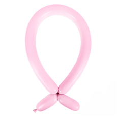 Balón modelovací Ružový 109