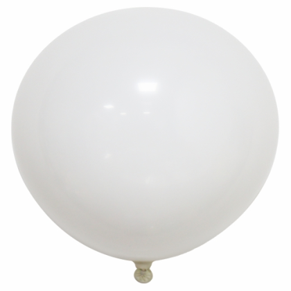 Balón Biely veľký 90cm - 3FT