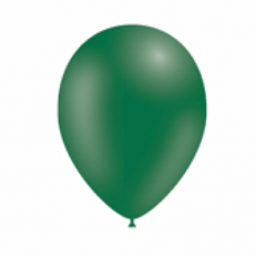 Balón Tmavo zelený p039 S10 - 26 cm