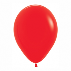 Balón Červený 015 R12 - 30cm