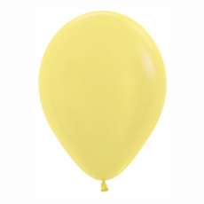 Balón metalický Žltý 420 R12 - 30cm
