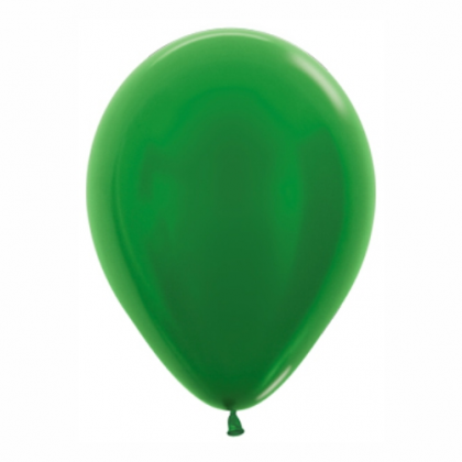Balón metalický Zelený 530 R12 - 30cm