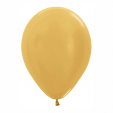 Balón metalický Zlatý R 570
