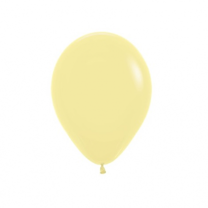 Balón pastel Žltá Matte R5 - 15cm