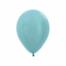 Balón metalický Tyrkys Aquamarín 436 R5 - 13cm