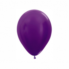 Balón metalický Fialový 551 R5 - 13cm