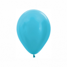 Balón metalický Karibská Modrá 438 R5 - 13cm