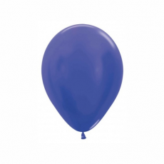 Balón metalický Modrá Hortenzia 542 R5 - 13 cm
