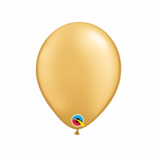 Balón metalický zlatý Q 5´´ Gold