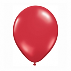 Balón Tmavo červený 28cm Ruby Red