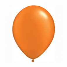 Balónik metalický oranžový 28cm Mandarin Orange PRL