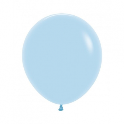 Balón matte modrý 640 R18 - 46cm