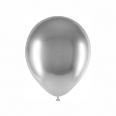Balón strieborný Brilliant 5´´ - 13 cm