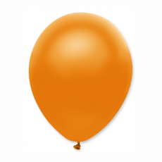 Balón metalický Oranžový S11 - 28 cm