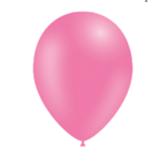 Balón Ružový p029 S11 - 28 cm