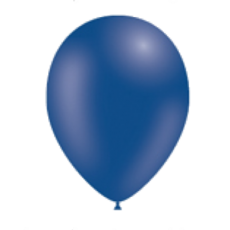 Balón Tmavo modrý p035 S11 - 28 cm