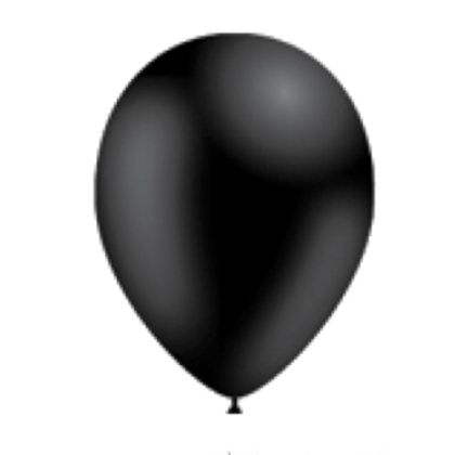 Balón Čierny p041 S11 - 28 cm