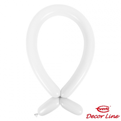 Modelovací balón Biely