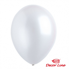 Balón perleťový biely