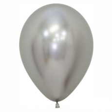 Balón Strieborný reflex 981 R12 - 30cm
