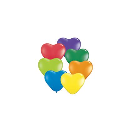 Balón CRD Srdce mix farieb 28cm