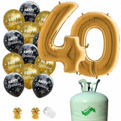 Hélium párty set 40. narodeniny