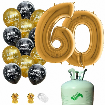 Hélium párty set 60. narodeniny
