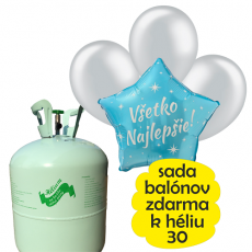 Hélium 30 + darček 