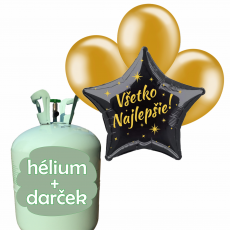 Hélium 30 + darček 