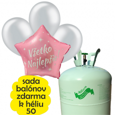 Hélium 50 + darček 
