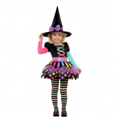 Dievčenský kostým Čarodejnica 