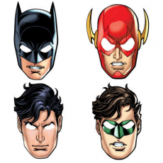 Masky hrdinov Liga Spravodlivosti