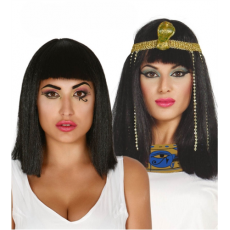 Parochňa čierna dlhá Cleopatra