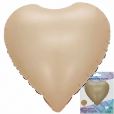 Balón Srdce Caramel 45 cm