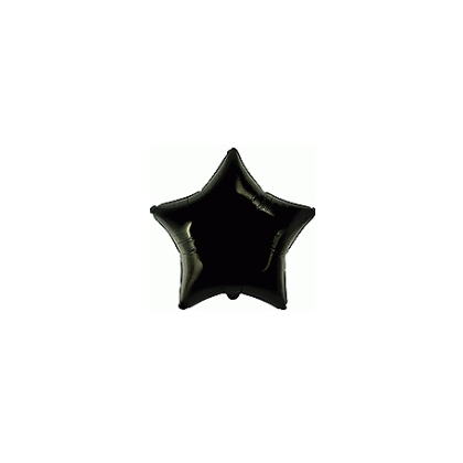 Balón hviezda Čierna 45 cm
