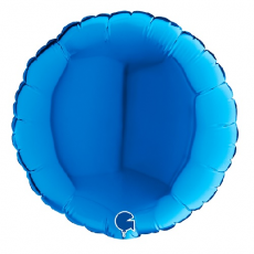 Balón Kruh modrý 23 cm 