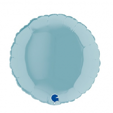 Mini Balónik Kruh modrý pastel 23 cm