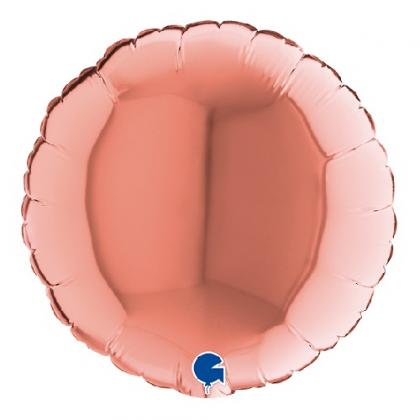 Mini Balónik Kruh rose gold 23 cm