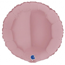 Balón kruh Ružový matte 45 cm