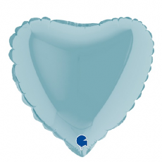 Mini Balónik Srdce modré pastel 22 cm