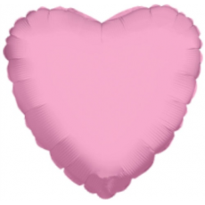 Balón Srdce 45 cm Ružové