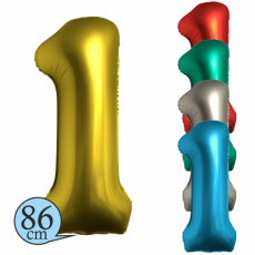 Balón číslo 1 chromový 86 cm