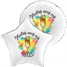 Balón Šťastný Nový Rok 2024