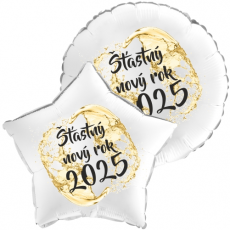 Balón Šťastný Nový Rok 2025