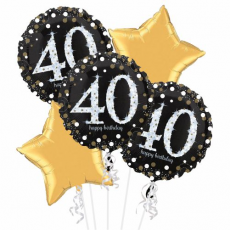 Balónová kytica narodeniny 40