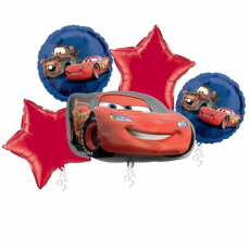 Balónová kytica Cars - Mc Queen
