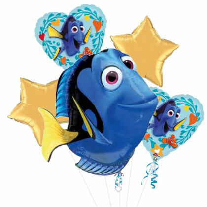 Balónová kytica Dory